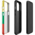 Lithuania Flag Distressed iPhone 15 Pro Impact Case